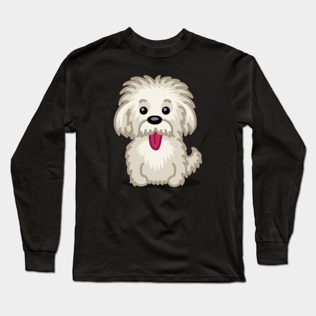 Shihtzu Shitzu dog tshirt - Dog Gifts for Shihtzu and Maltese Dog Lovers Long Sleeve T-Shirt by BansheeApps